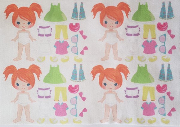 Mini Menina de vestir cute 10