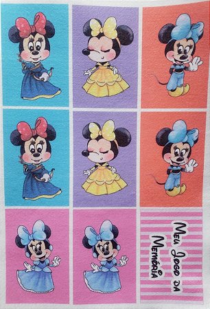 Jogo da memória Minnie