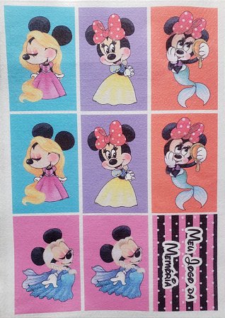 Jogo da memória Minnie 3