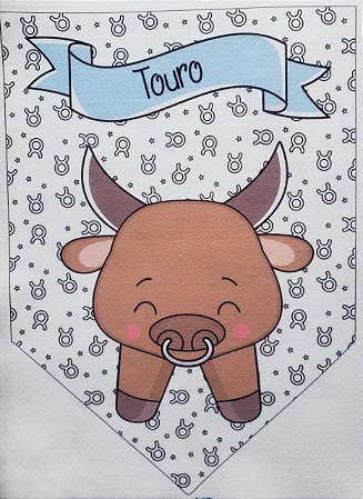 Flamula Signo com desenho Touro