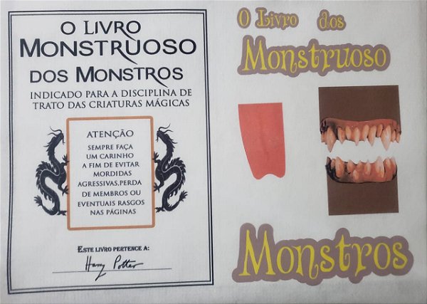 Harry Potter - O livro monstruoso dos monstros