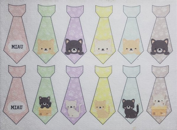 Gravatinhas Pet - Gatos
