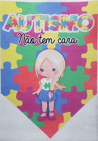 Flamula o Autismo não tem cara menina 1