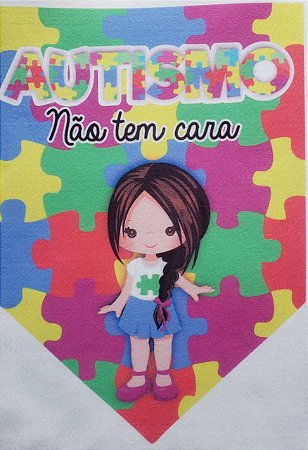 Flamula o Autismo não tem cara menina 3