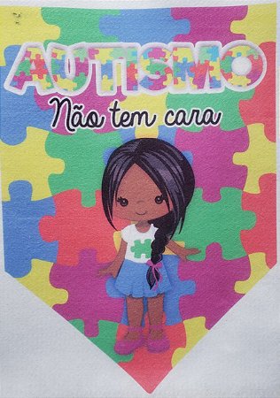 Flamula o Autismo não tem cara menina 4