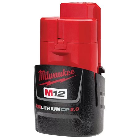 Bateria 12 Volts Litium Para Parafusadeira Milwaukee 2Ah
