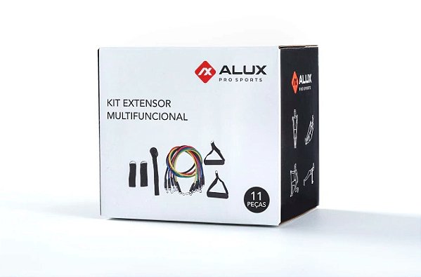 Kit Extensor Multifuncional 11 peças Funcional em casa Alux Pro Sports