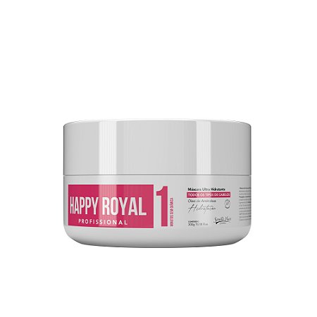 Máscara Happy Royal Semélle Hair 300gr