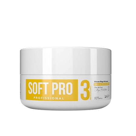 Máscara Manutenção Soft Pro Bye Bye Frizz 3 Minutos 300gr