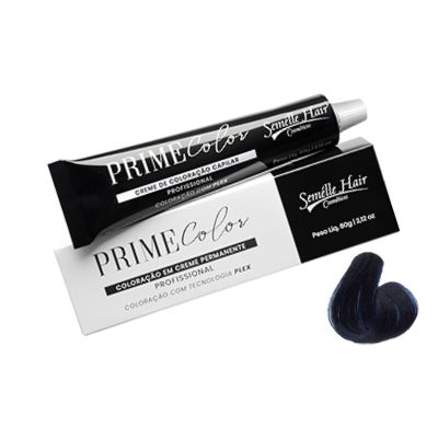 Prime Color 2.1 Preto Azulado - Coloração Profissional 60g