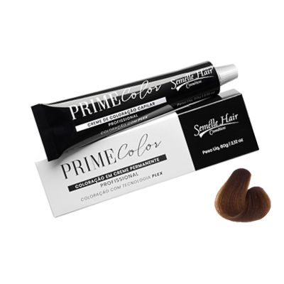 Prime Color 6.7 Louro escuro Marrom - Coloração Profissional 60g