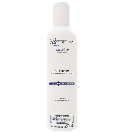 Shampoo Hipoalergênico Uso Diário Alergoshop - 250ml