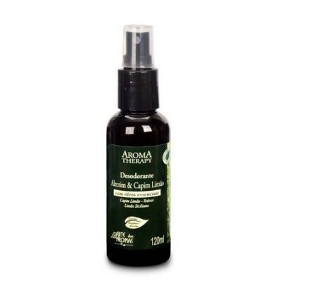 Desodorante Natural Spray Alecrim 120ml Arte dos Aromas