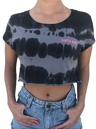 CROPPED TIE DYE 03 MALHA 100% ALGODÃO
