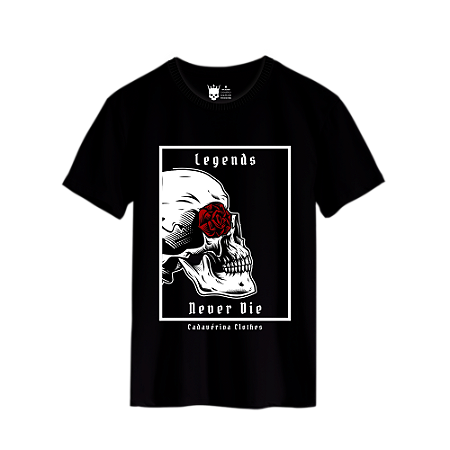 CAMISETA - NEVER DIE