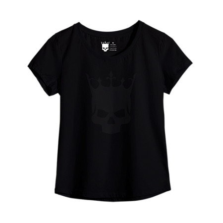 BABY LOOK - BLACK IN BLACK