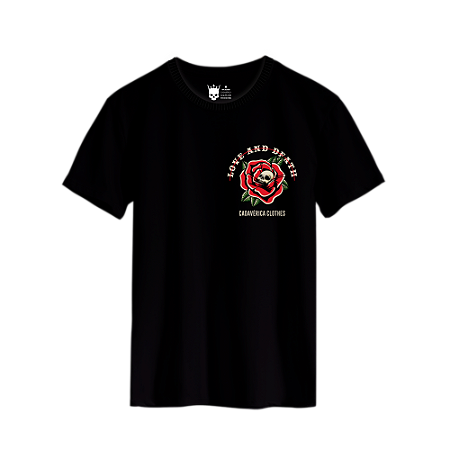 CAMISETA - LOVE AND DEATH