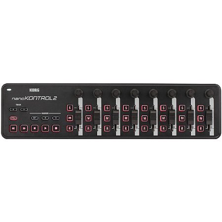 CONTROLADOR KORG USB-MIDI - NANOKONTROL2-BK