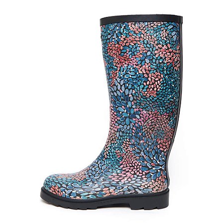 Comprar Galocha Bota Feminina Borracha Raindrops - Kesttou - Kesttou -  Estilo à Prova D'água