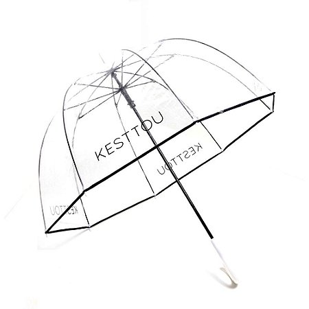 Comprar Guarda-Chuva Transparente - Kesttou - Kesttou - Estilo à Prova  D'água