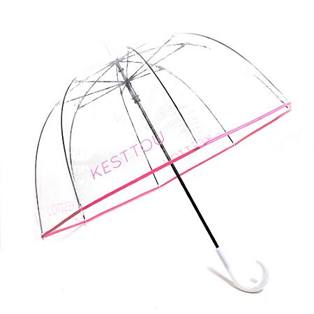 Comprar Guarda-Chuva Transparente - Kesttou - Kesttou - Estilo à Prova  D'água