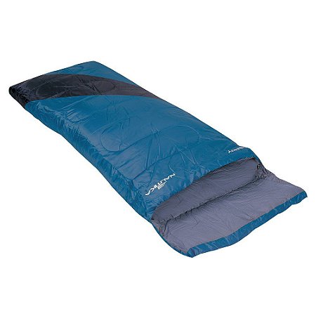 Saco de Dormir Liberty +4°C à +10°C Nautika - Azul e Preto