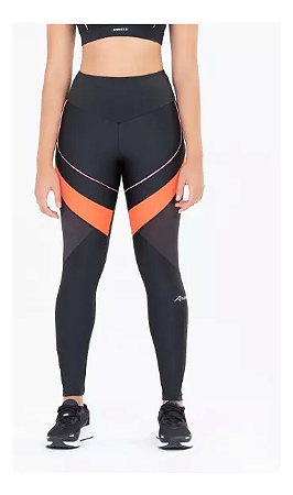 Legging Authentic Run Pointed Preto/vermelho - Treme Terra - Moda casual,  Aventura e Militar em um só lugar!