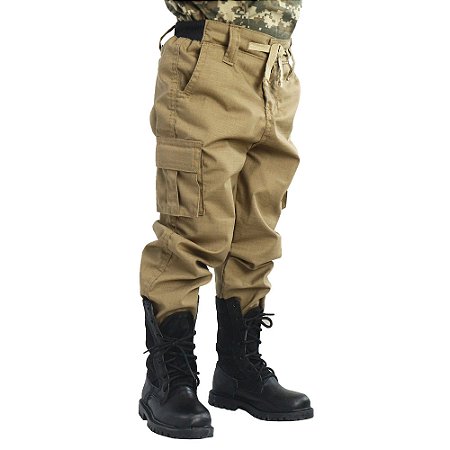 Calça Infantil Rip Stop Coyote | Atack
