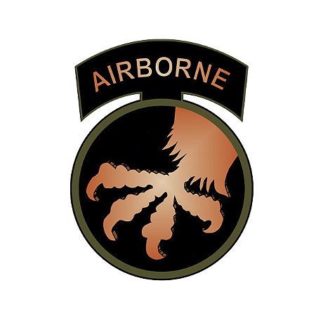 Adesivo Airborne Garra - Atack