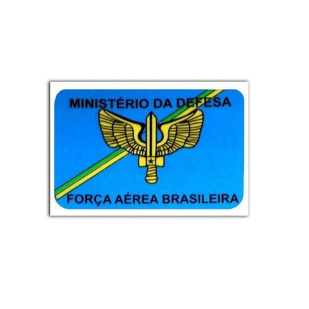 Adesivo Ministério da Defesa FAB - Elite