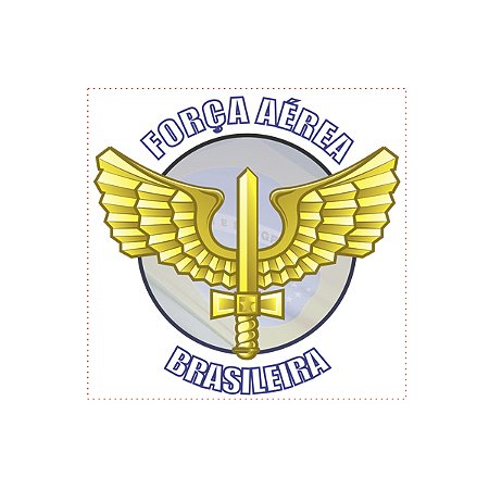 Adesivo FAB - Força Aérea Brasileira - Atack