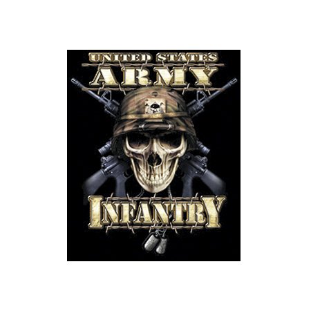 Adesivo Army Infantry - Atack