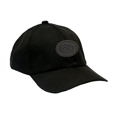 Boné Militar Rip Stop com Patch Aplicado Colt | Preta - Atack