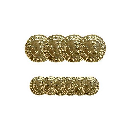 Kit Botão Dourado Exército Brasileiro