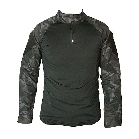 Combat Shirt Masculina Petróleo | Bravo