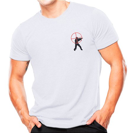 Camiseta Militar Estampada Sniper - Atack