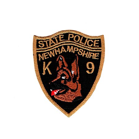 Patch Bordado K9 com Fecho de Contato