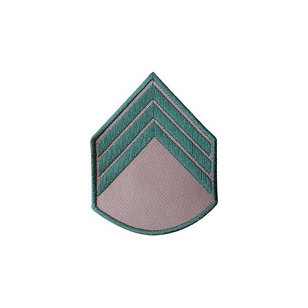 Divisa Bordada 3° Sargento Bege