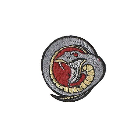 Patch Bordado Muay Thai - Naja Team I com Fecho de Contato