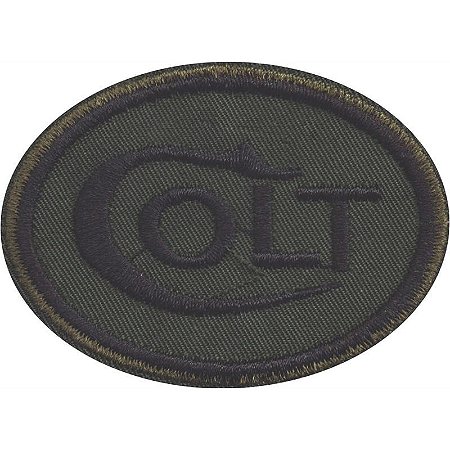 Patch Bordado Colt com Fecho de Contato