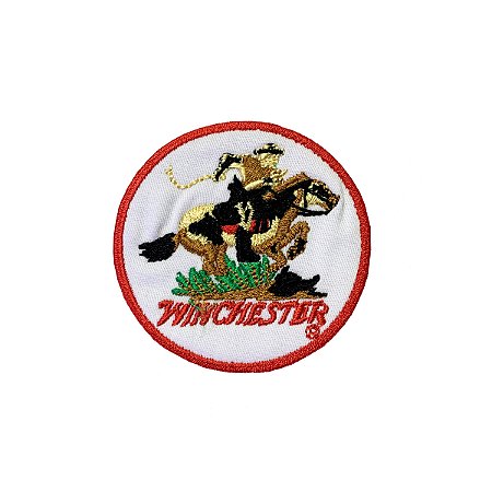 Patch Bordado Winchester com Fecho de Contato