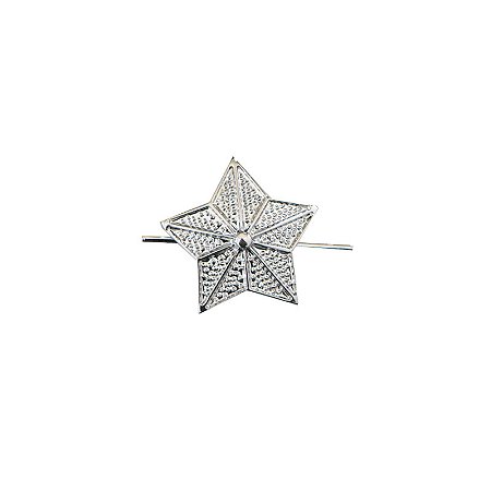 Estrela Aspirante Cromada - Platina e Ombro