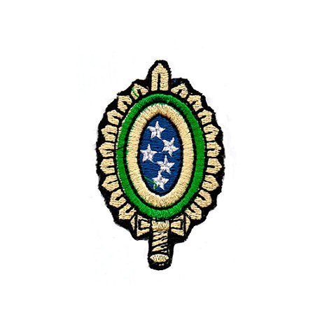 Bordado Termocolante Brasão EB