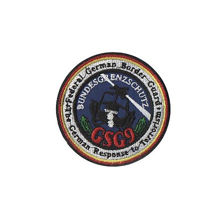 Bordado Termocolante GSG9 The German