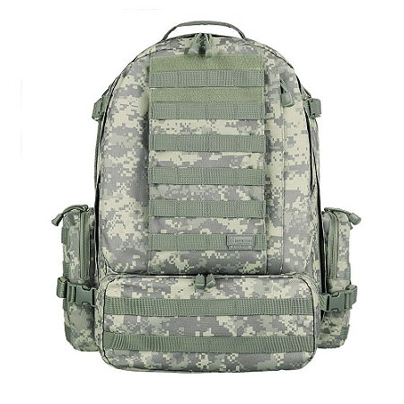 Mochila Tática Invictus Defender 55L - Camuflada Digital ACU