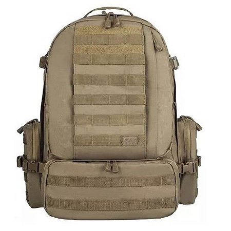 Mochila Tática Defender Invictus 55L - Coyote