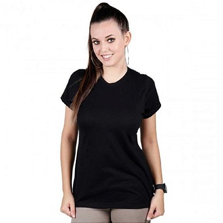 Camiseta Feminina Soldier Bélica - Preta