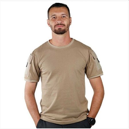 Kit Com 2 Camisetas Masculina Ranger Bélica - Preta e Coyote