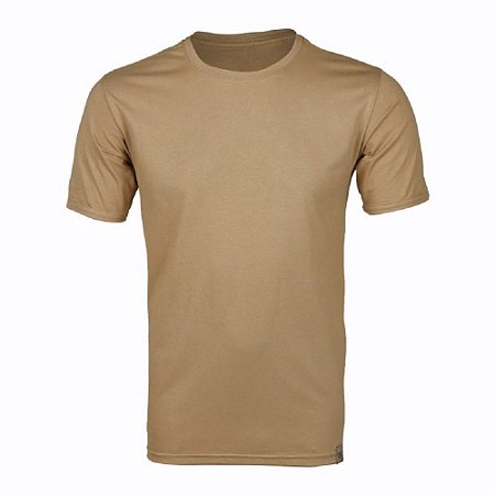 Kit Com 3 Camisetas Masculina Soldier Bélica - Coyote / Verde Escuro e Preta
