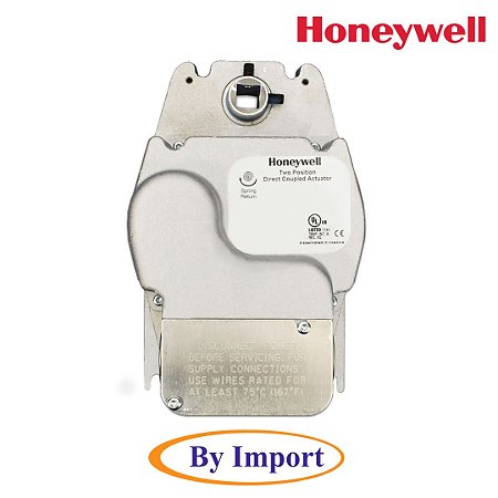 ML8115A1005 - ATUADOR PARA DAMPER HONEYWELL COM RETORNO POR MOLA COM AÇÃO RÁPIDA FIRE & SMOKE, TORQUE DE 3,4NM